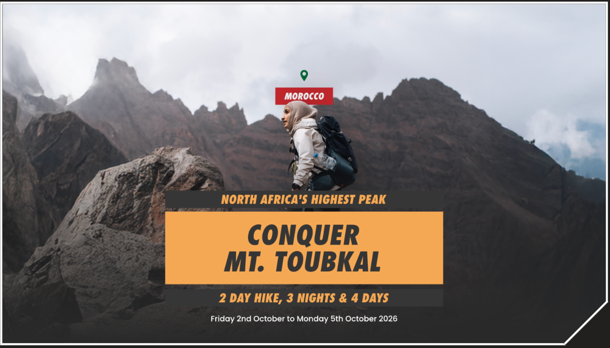 TOUBKAL 2026, MOROCCO – TRIP 2, 2 DAY HIKE